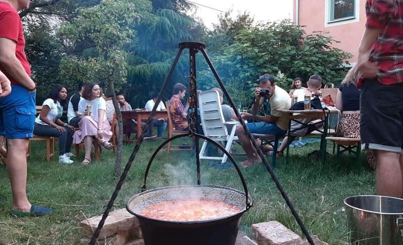 Budapest Garden Hostel Dış mekan fotoğraf